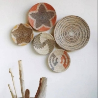 Seagrass Wall Hanging Plates